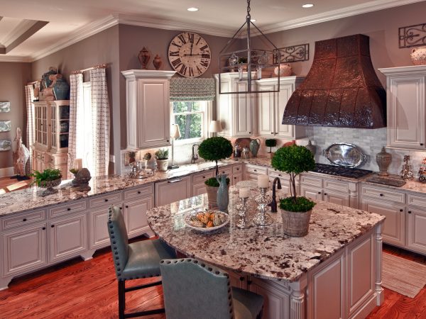 Delicatus White Granite Kitchen Countertops