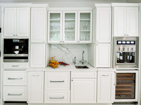Marble Coffee Bar & Beverage Station Countertop
